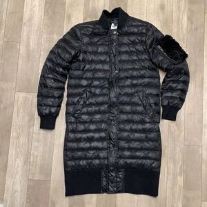 Womens Jocelyn Trench Puffer Jacket